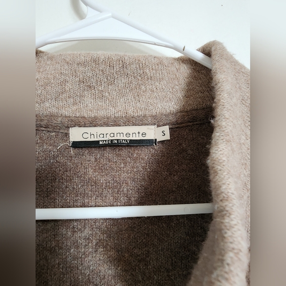 Chiara Mante Women's Winter Wool Jacket S Small size - Made in Italy - Picture 6 of 8